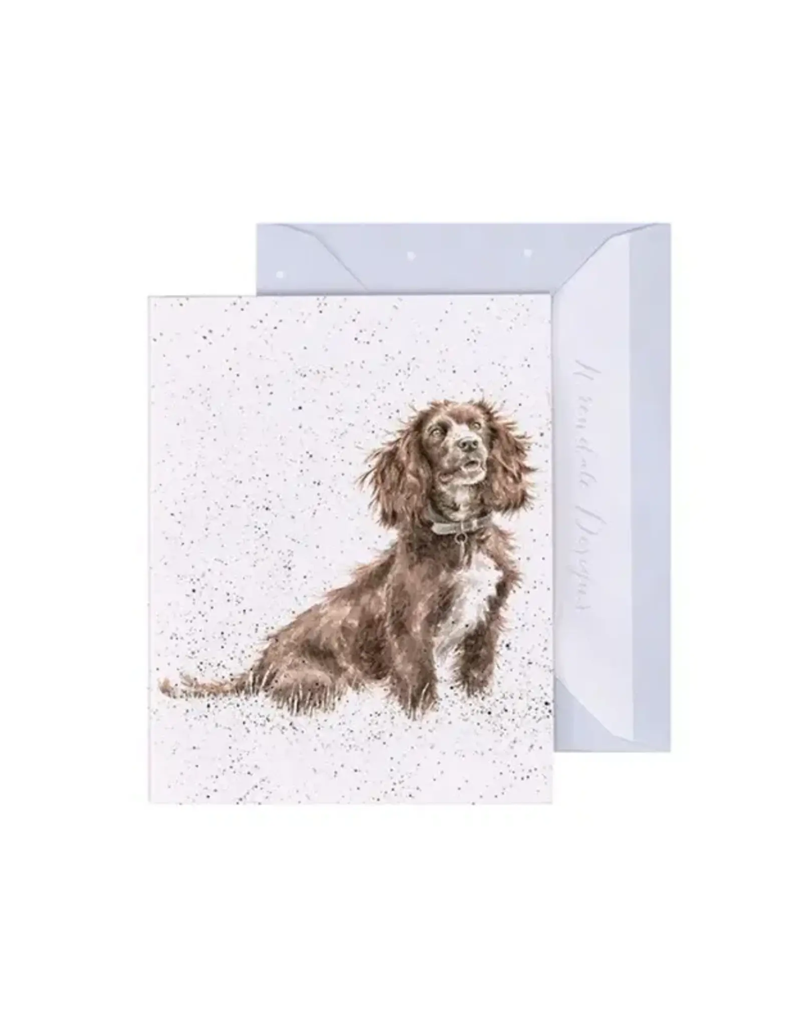 Wrendale Design Card- Obedience Gift Enclosure