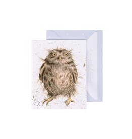 Wrendale Design Card- What a Hoot Gift Enclosure