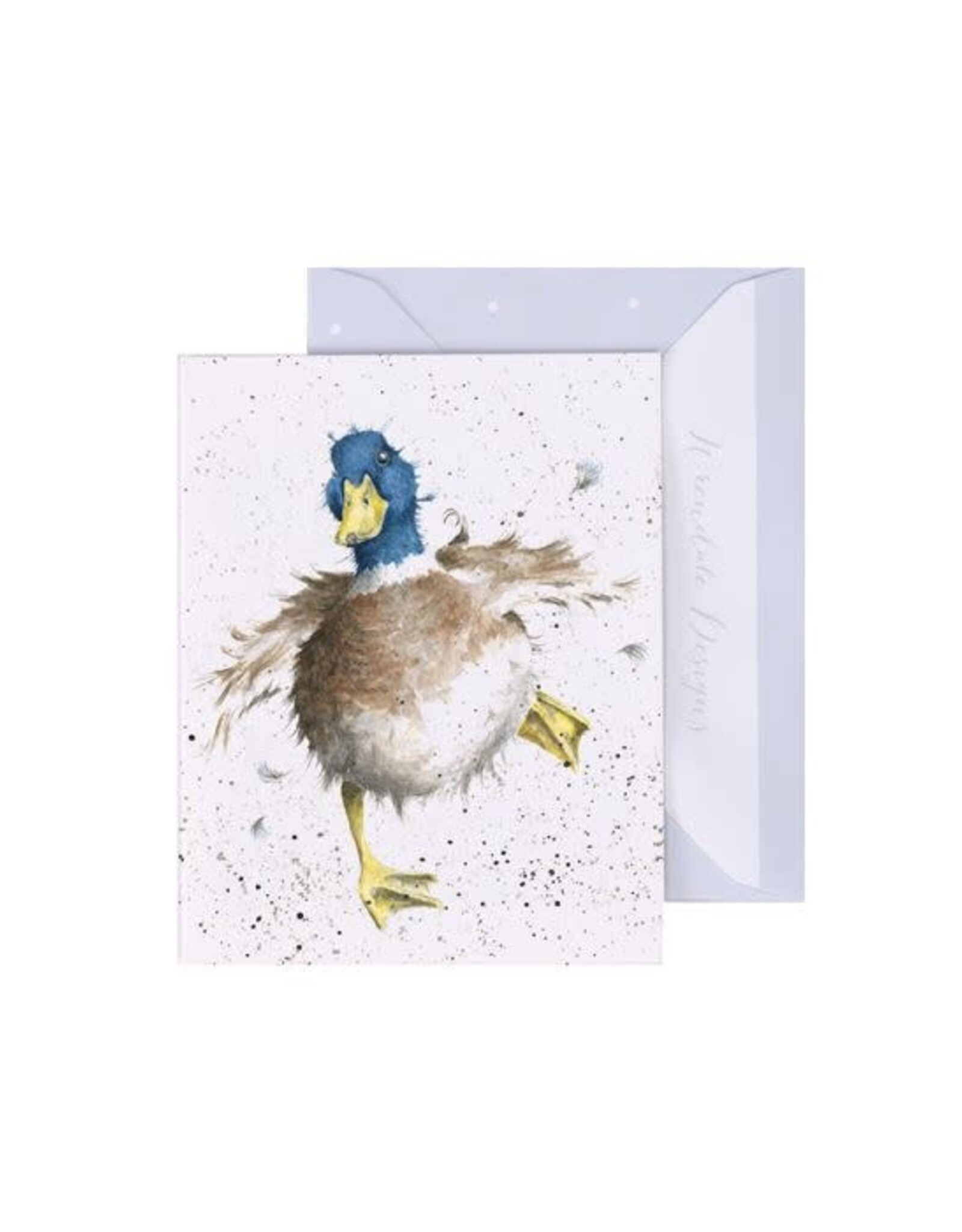 Wrendale Design Card-A Waddle and a Quack Gift Enclosure