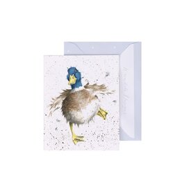 Wrendale Design Card-A Waddle and a Quack Gift Enclosure