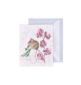 Wrendale Design Card - The Pea Thief Gift Enclosure