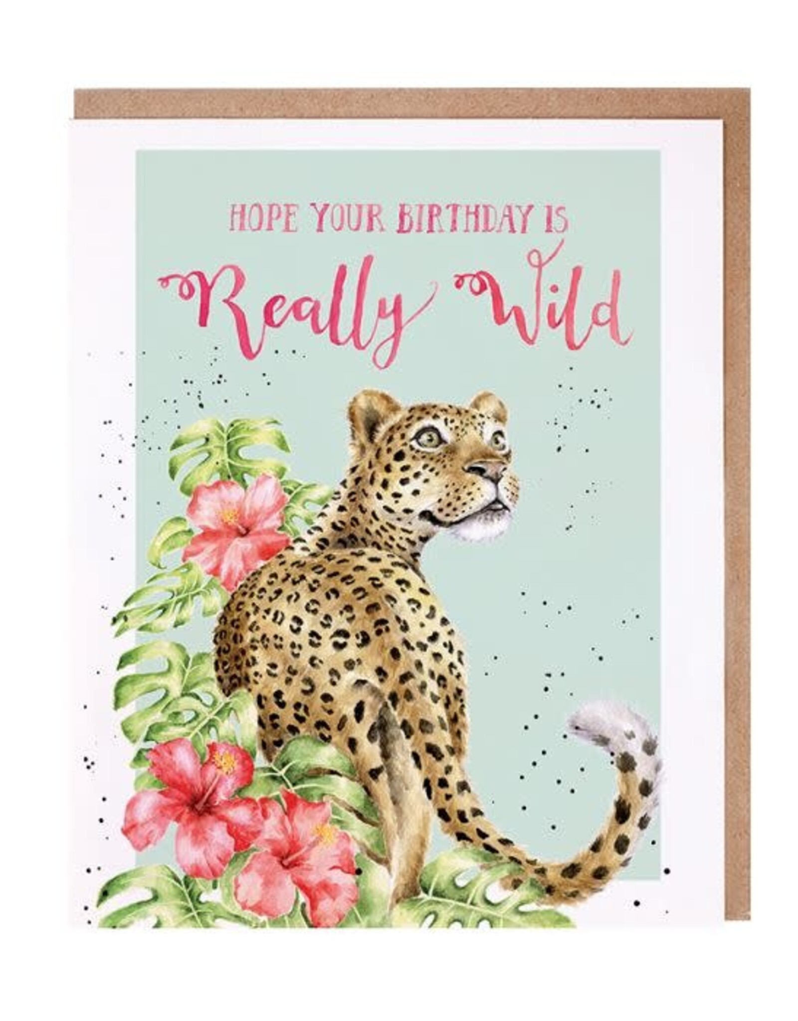 Wrendale Design Card - Hope Your Birthday Is Really Wild Single