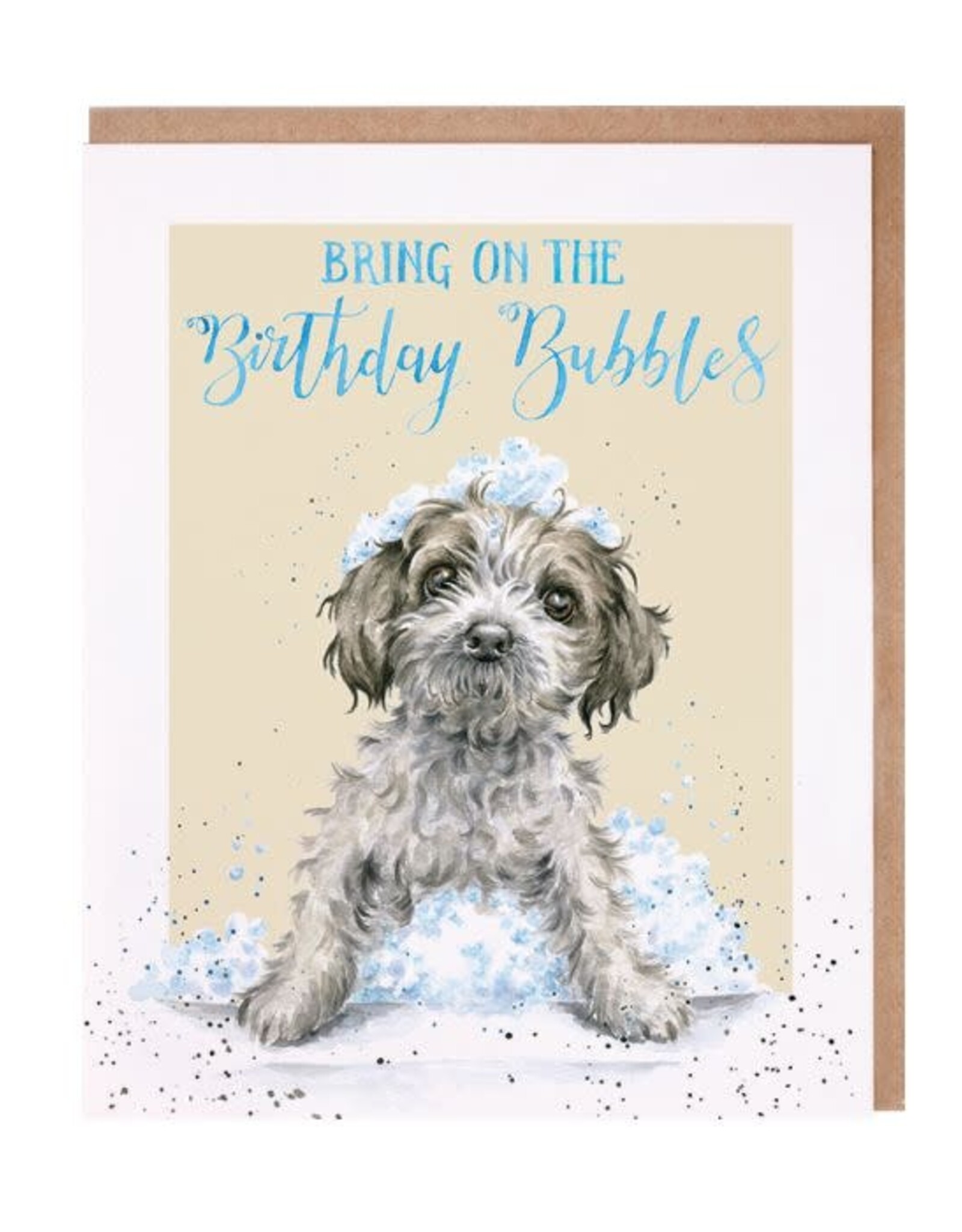 Wrendale Design Card-Birthday Bubbles Single