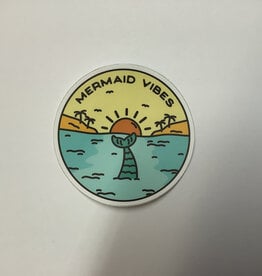Stickers NW MERMAID VIBES TAIL - STICKER
