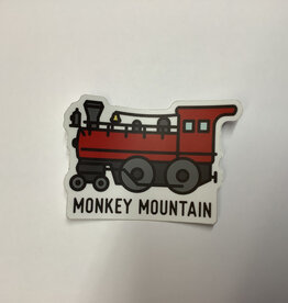 Stickers NW MONKEY MOUNTAIN TRAIN  STICKER