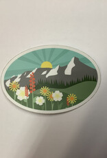 Stickers NW MOUNTAIN WILDFLOWERS  STICKER
