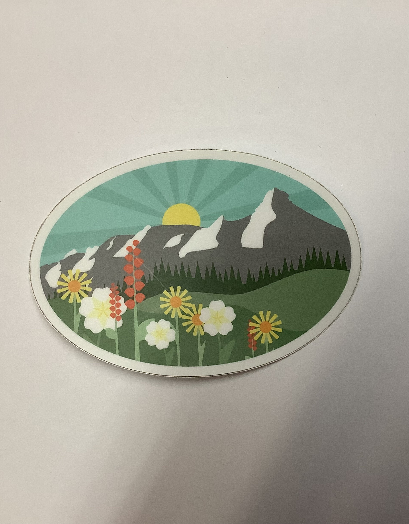 Stickers NW MOUNTAIN WILDFLOWERS  STICKER