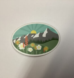 Stickers NW MOUNTAIN WILDFLOWERS  STICKER