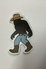 Stickers NW SASQUATCH COWBOY  STICKER
