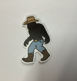 Stickers NW SASQUATCH COWBOY  STICKER