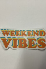 Stickers NW WEEKEND VIBES  STICKER