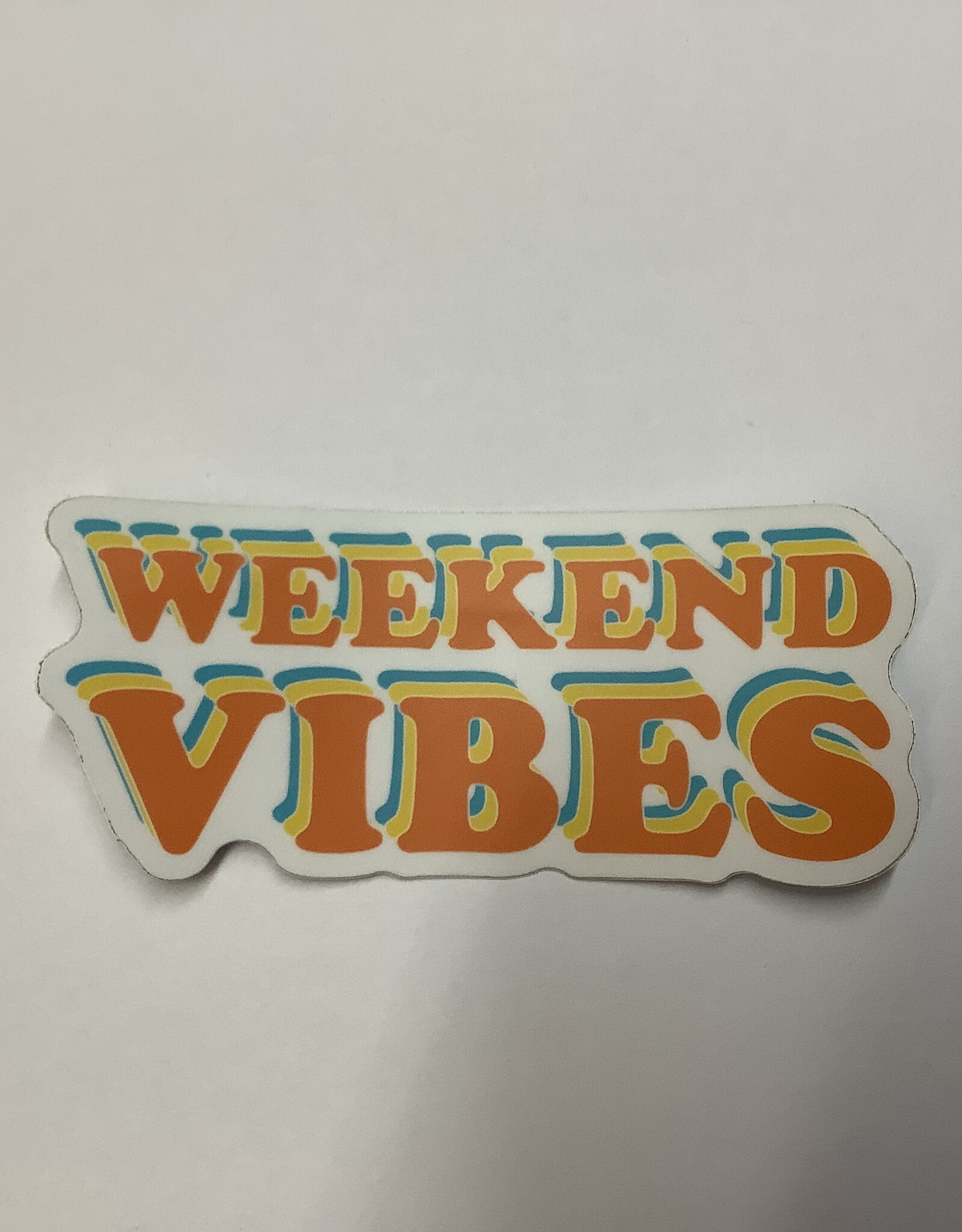 Stickers NW WEEKEND VIBES  STICKER