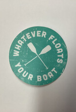 Stickers NW WHATEVER FLOATS YOUR BOAT - STICKER