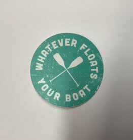 Stickers NW WHATEVER FLOATS YOUR BOAT - STICKER