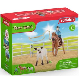 Schleich Cowboy Team Roping Fun 42577