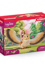 Schleich Fairy in Flight on Glam-Owl 70789