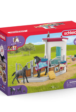 Schleich Horse Box with mare and foal 42611
