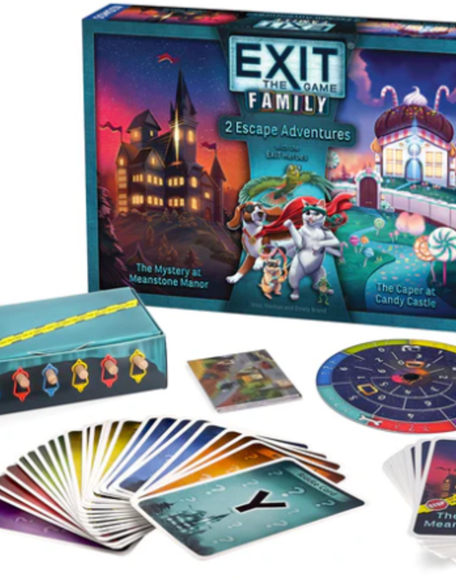 Thames & Kosmos EXIT - The Game - FAMILY - 2 Escape Adventures