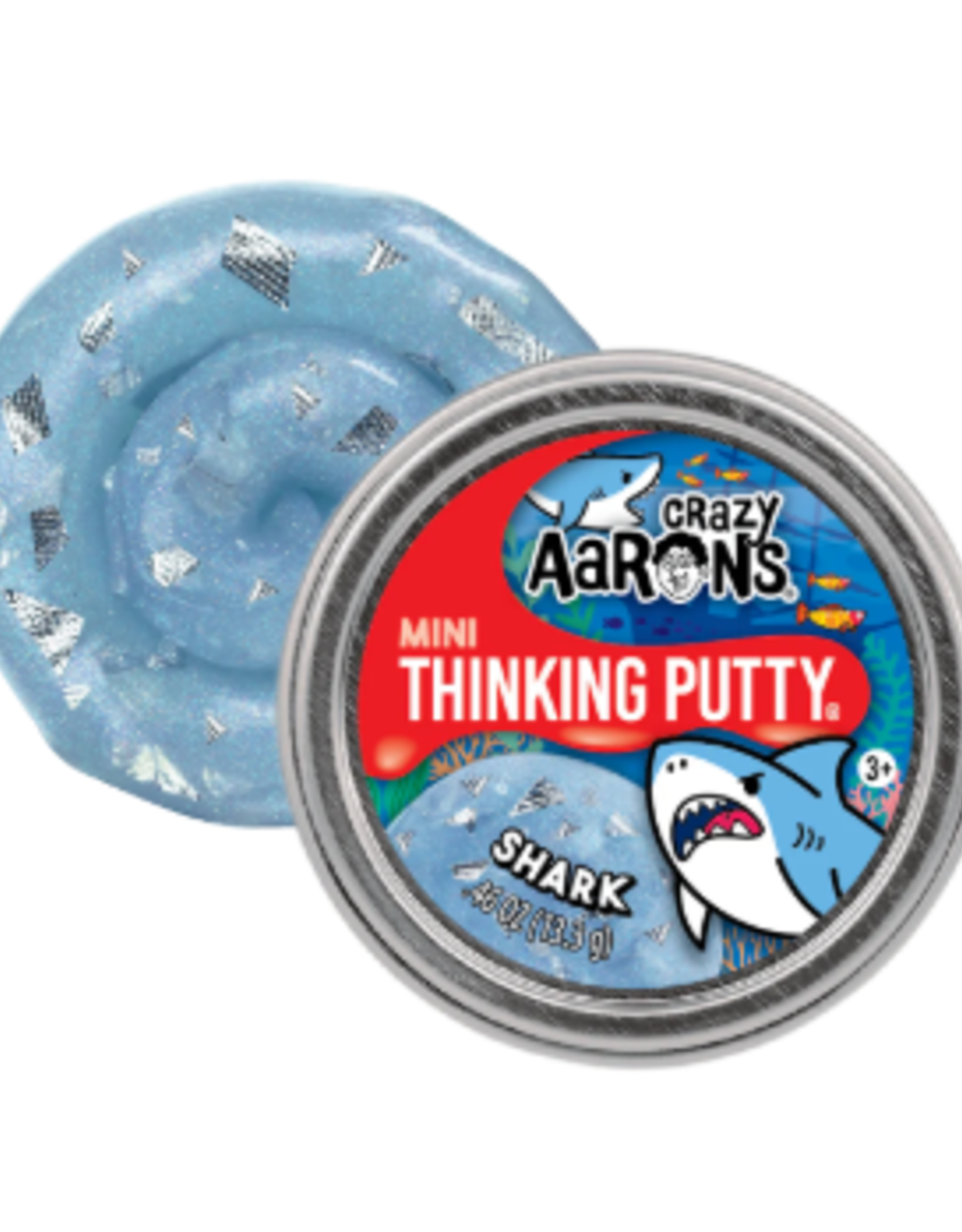 Crazy Aarons's Thinking Putty 2" MINI THINKING PUTTY - SHARK