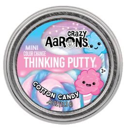 Crazy Aaron's Thinking Putty 2" MINI THINKING PUTTY - COTTON CANDY