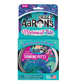 Crazy Aaron's Thinking Putty 4" THINKING PUTTY - MERMAID TALE