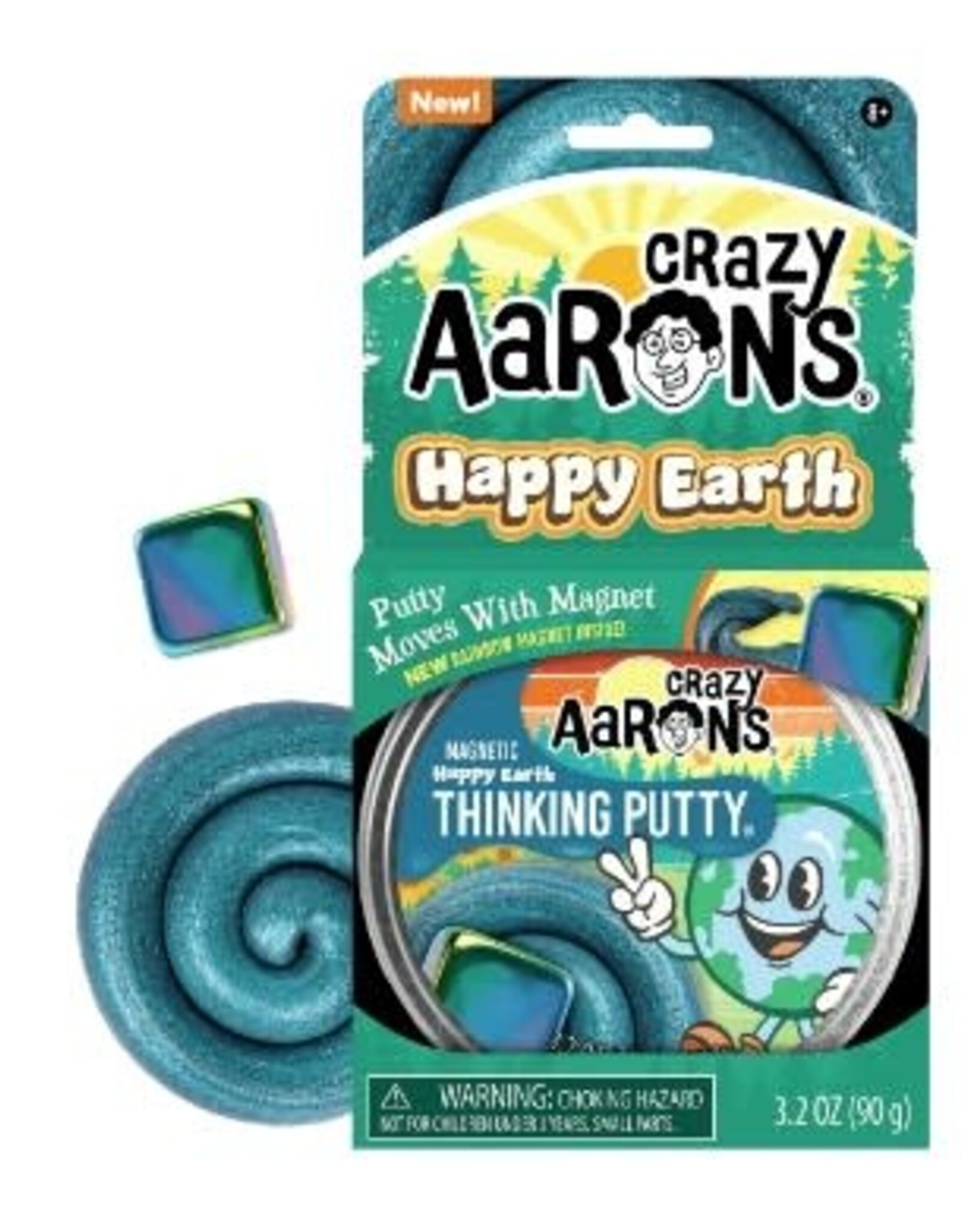 Crazy Aaron's Thinking Putty Crazy Aaron's Magnetic Putty 4" Tins