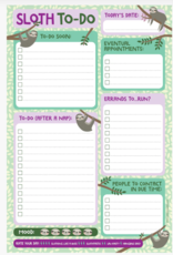 Peter Pauper Press Note Pad Sloth