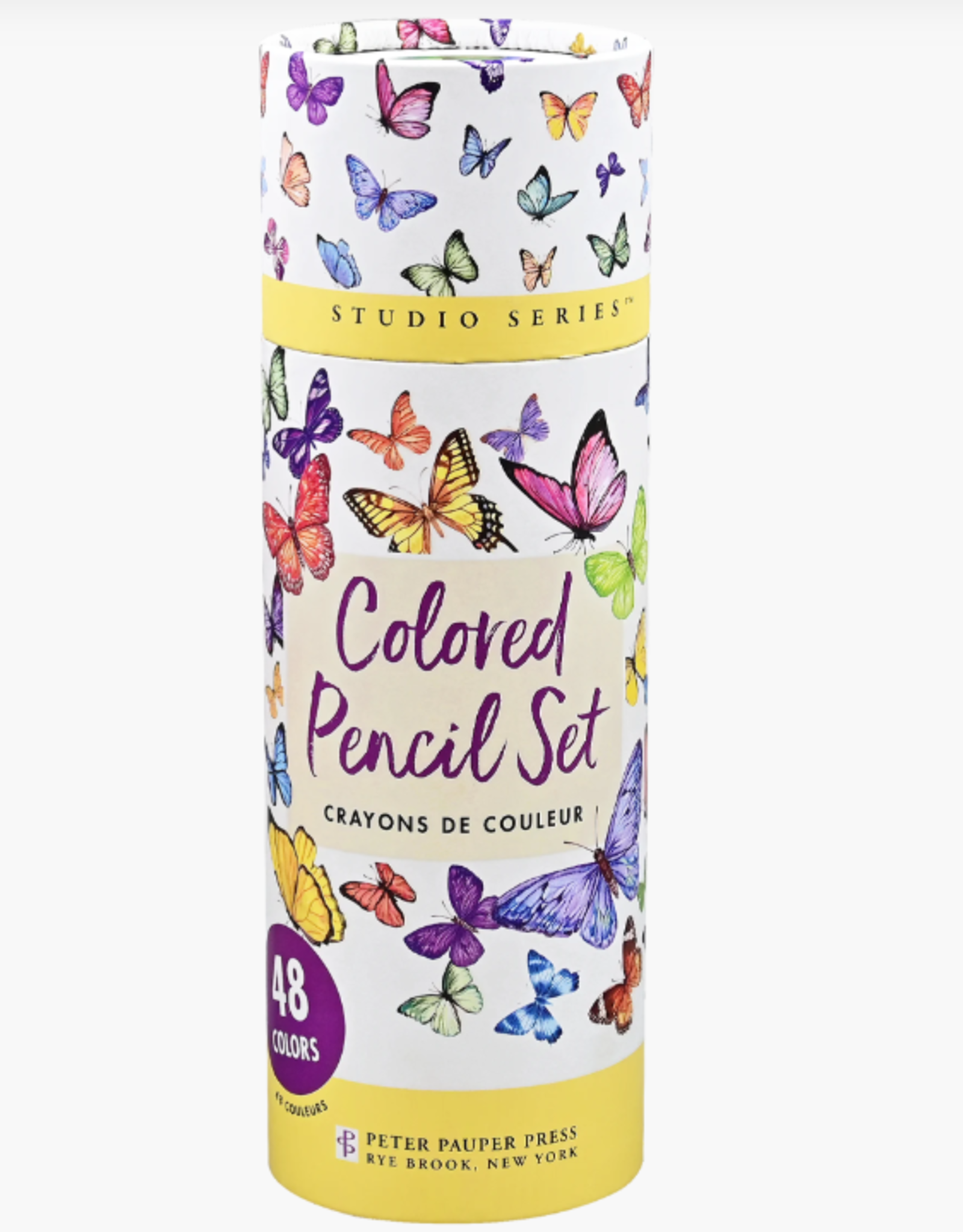 Peter Pauper Press Colored Pencil Set 48