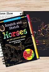 Peter Pauper Press SCRATCH & SKETCH HORSES