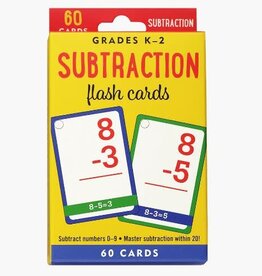 Peter Pauper Press Subtraction Flash Cards