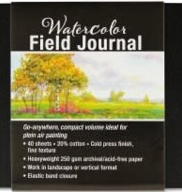 Peter Pauper Press WATERCOLOR FIELD JRNL