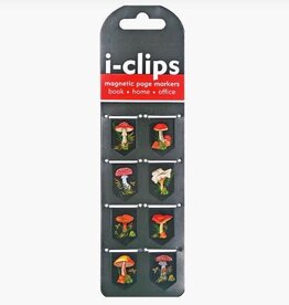 Peter Pauper Press Mushrooms i-clips Magnetic Page Markers