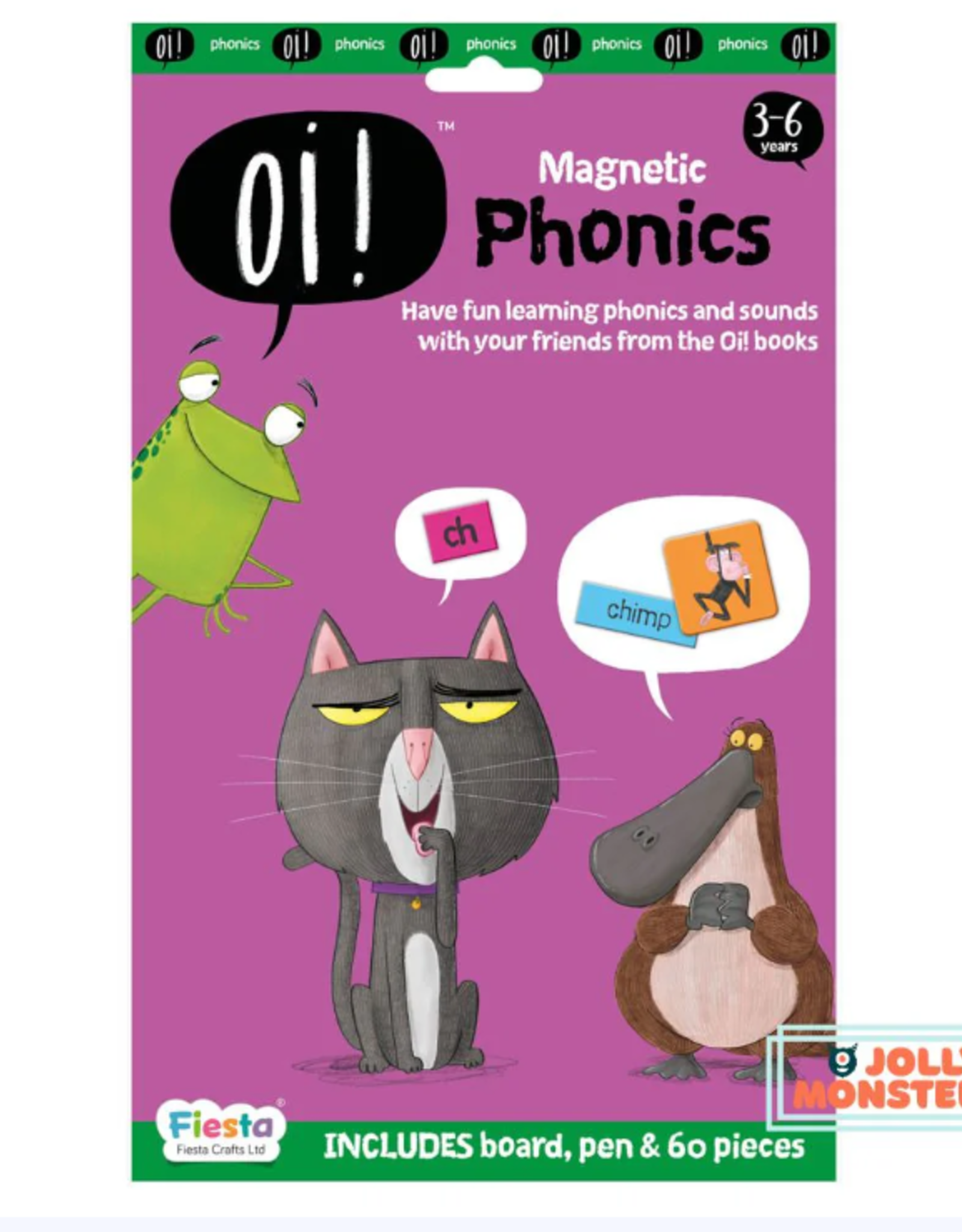 Fiesta Crafts Magnetic Oi! Phonics