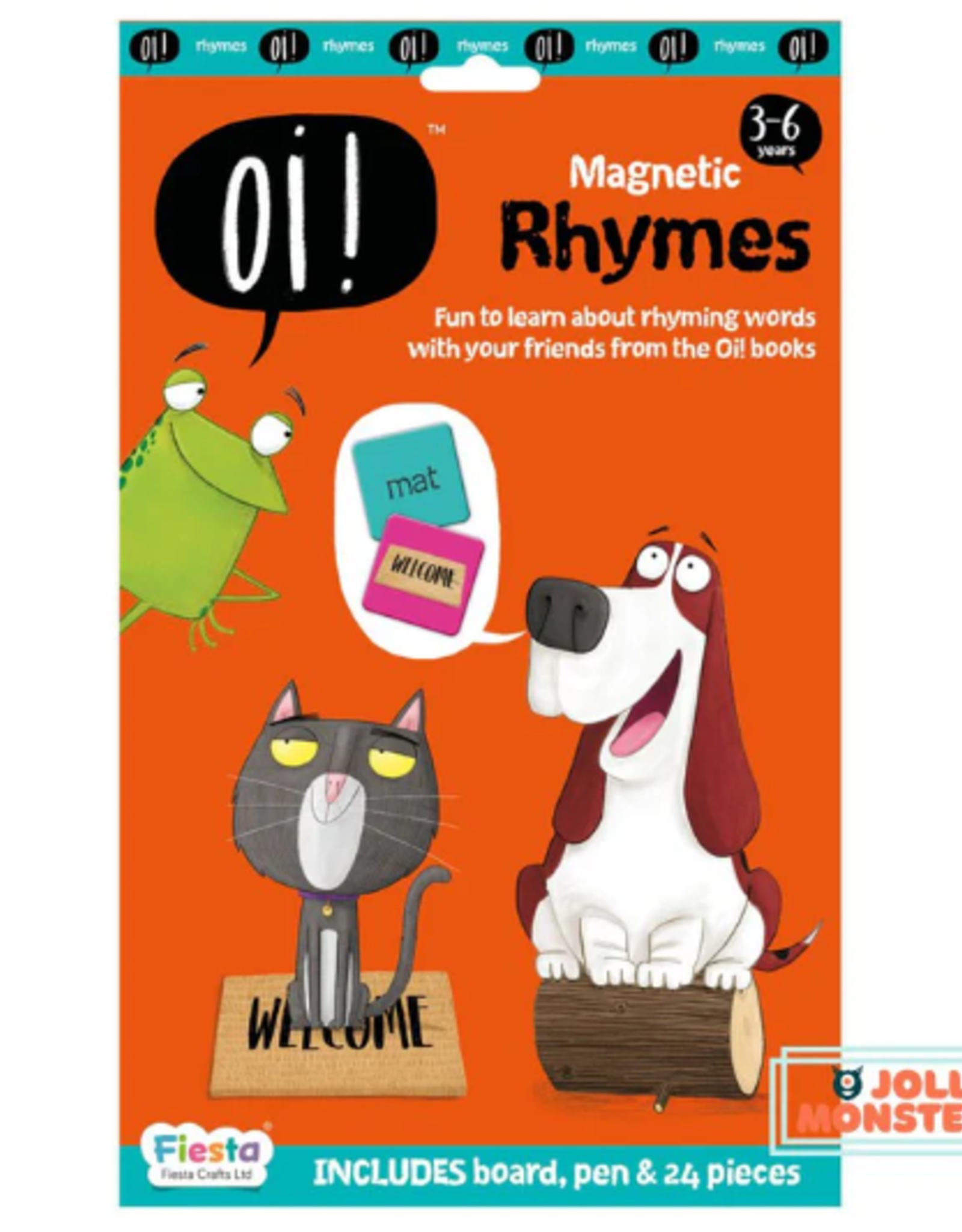 Fiesta Crafts Magnetic Oi! Rhyming