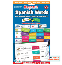 Fiesta Crafts Magnetic Spanish Words