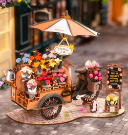 Rolife Wooden Blossom Cart