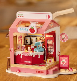 Rolife Strawberry Milk Box