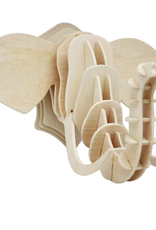 Rolife 3D Wooden Model - Elephant Head DIY