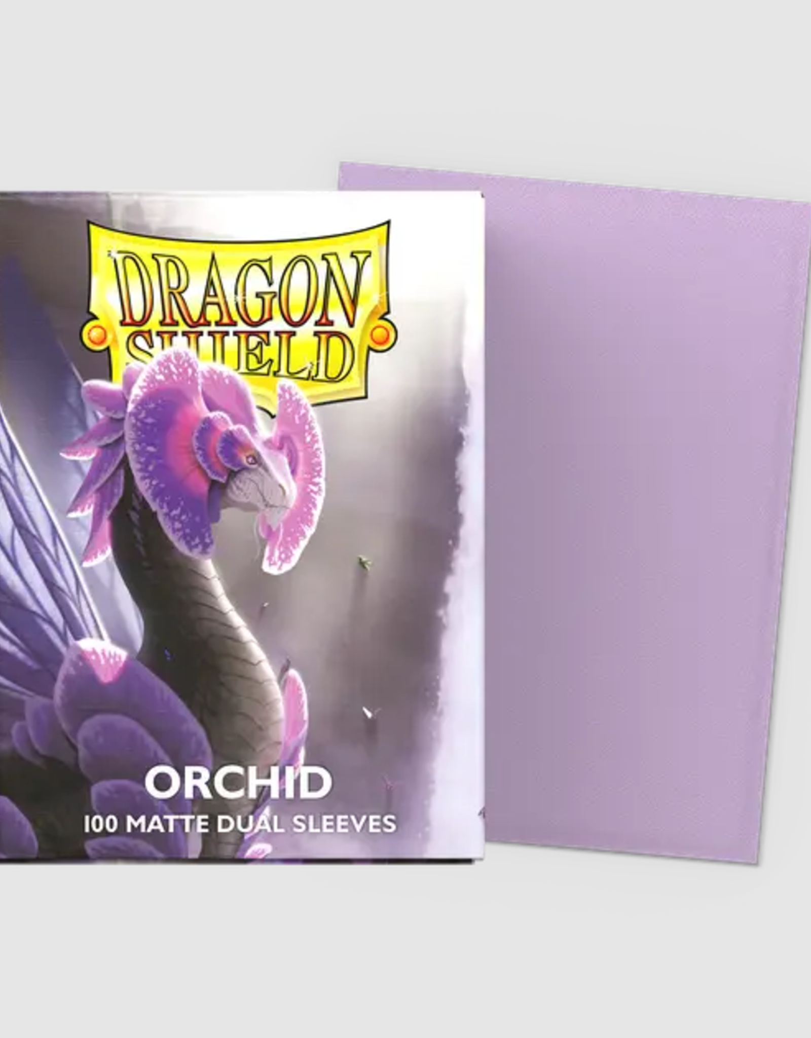 Dragon Shield Sleeves - Dragon Shield -  Matte DUAL - Orchid (Purple) (100)