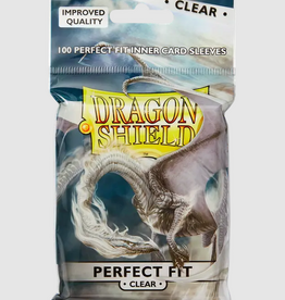 Dragon Shield Sleeves - Dragon Shield - Perfect Fit - Toploader Inner Sleeves Clear (100)