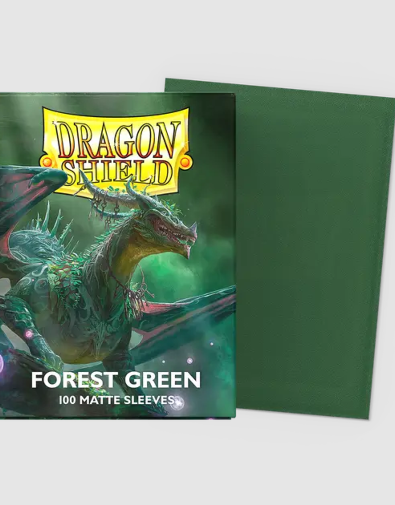 Dragon Shield Sleeves - Dragon Shield - Matte - Forest Green (100)