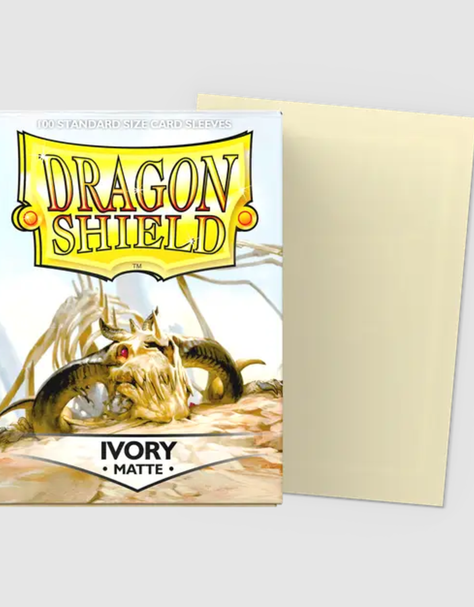 Dragon Shield Sleeves - Dragon Shield - Matte - Ivory (100)