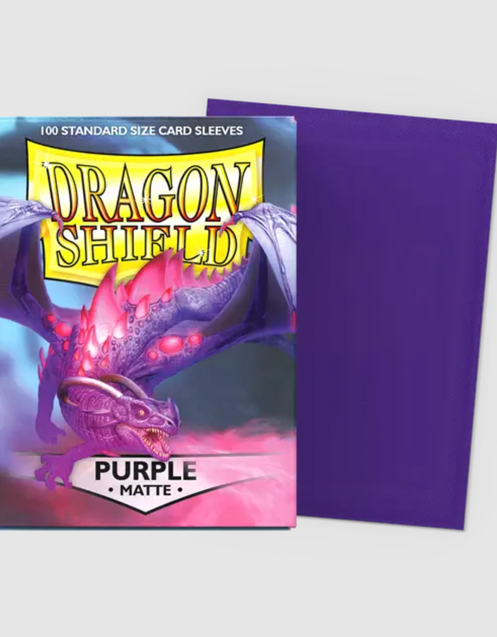Dragon Shield Sleeves - Dragon Shield - Matte - Purple (100)
