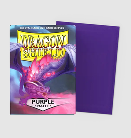 Dragon Shield Sleeves - Dragon Shield - Matte - Purple (100)