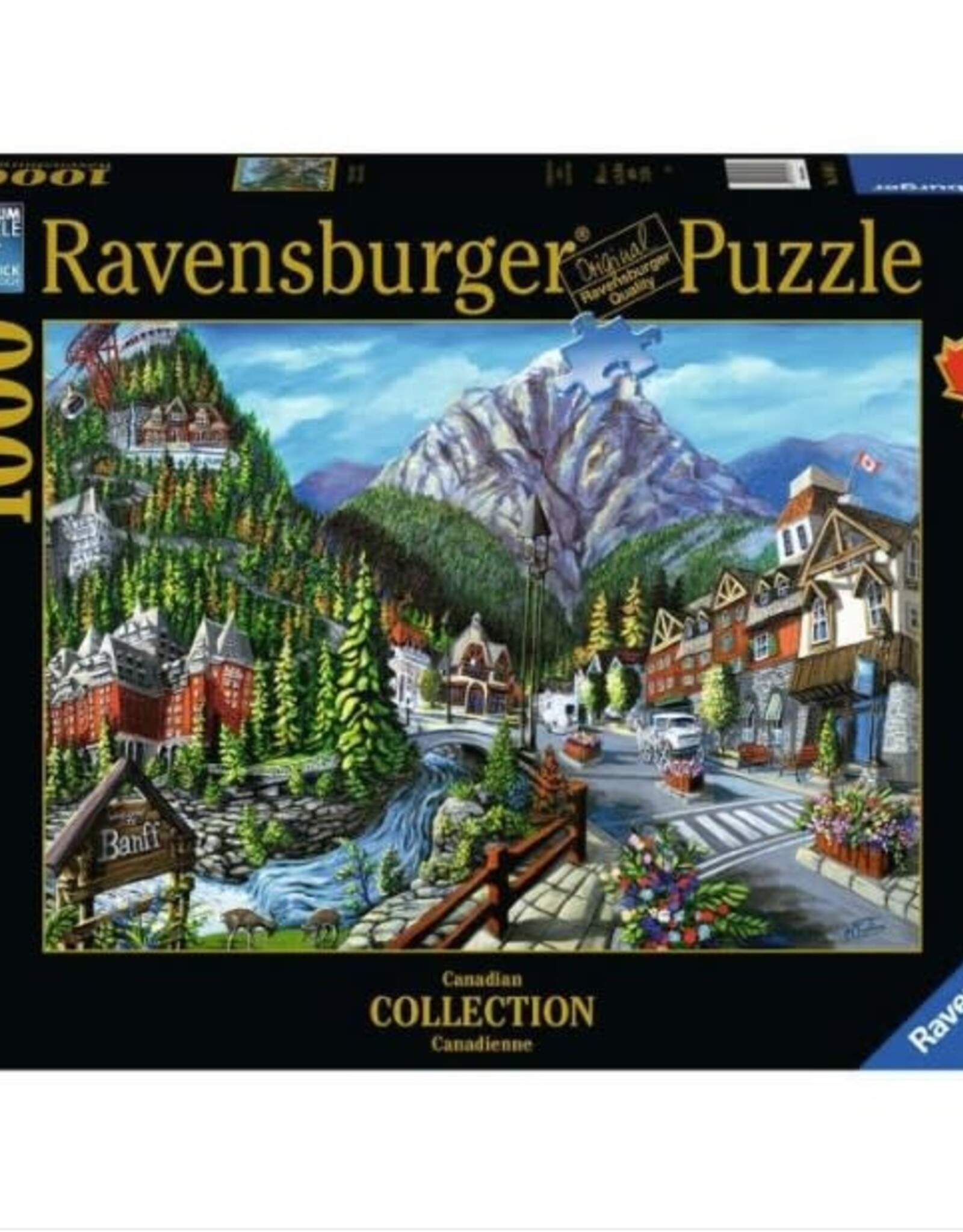 Ravensburger Welcome to Banff - Canadian Collection 1000 pc Puzzle