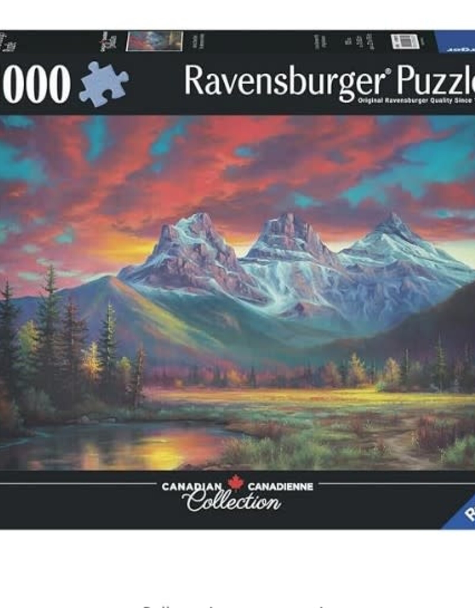 Ravensburger Alberta's Three Sisters - Canadian Collection 1000 pc Puzzle
