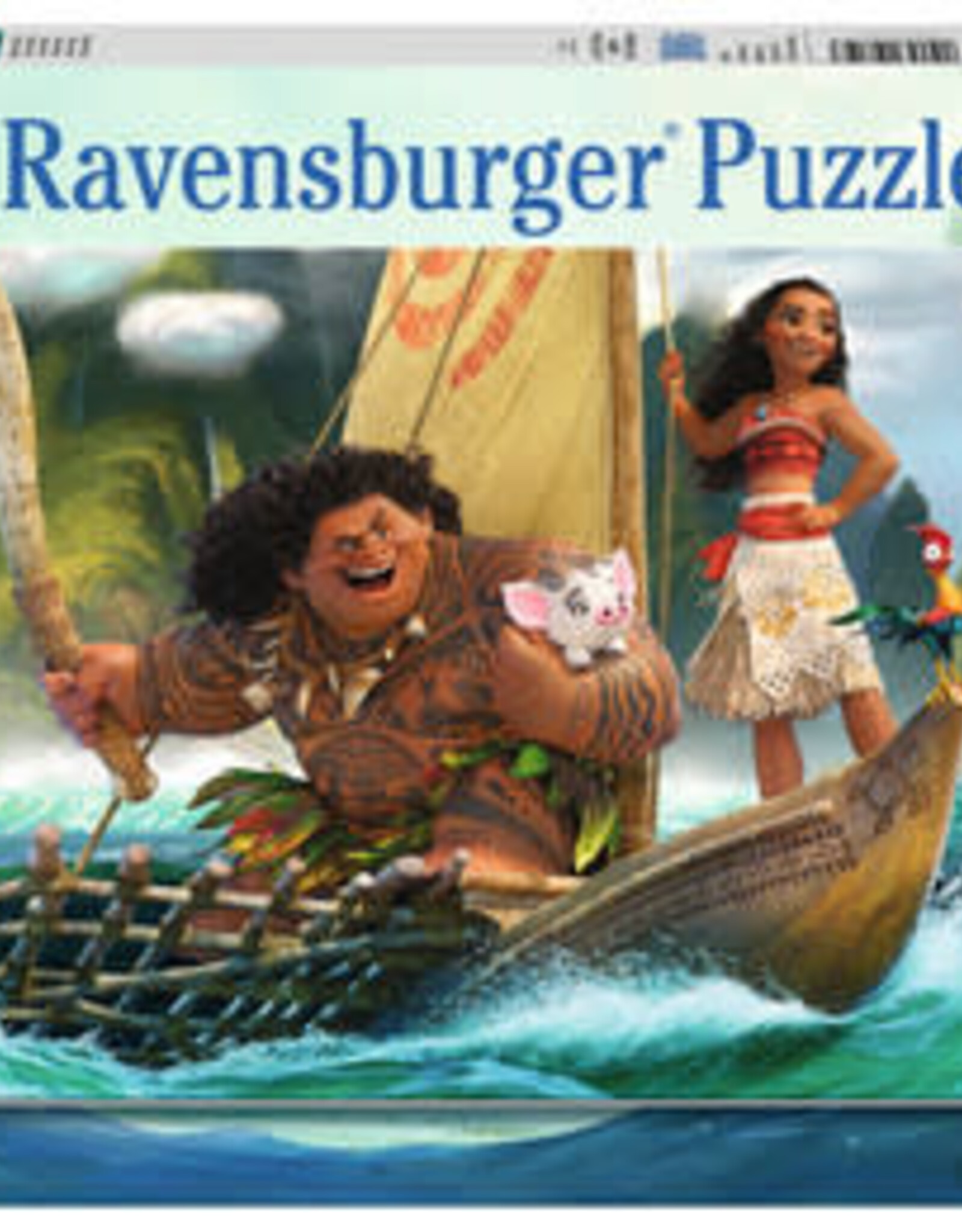 Ravensburger Moana and Maui 100 pc Puzzle