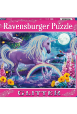 Ravensburger Glitter Unicorn 100 pc Glitter Puzzle