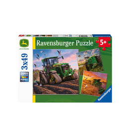 Ravensburger Seasons of John Deere 3 x 49 pc Puzzle