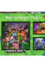 Ravensburger Minecraft Biomes 3 x 49 pc Puzzle